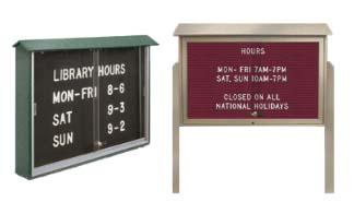 Letterboard Sliding Door Message Centers – LetterBoards4Sale