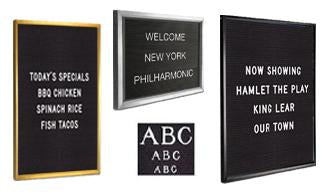 Upscale Restaurants and Hospitality Wall Letterboards