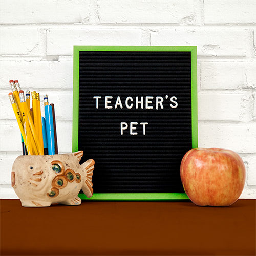Colorful Framed Access Letterboards 8" x 10" | Shown in Cyber Green Finish