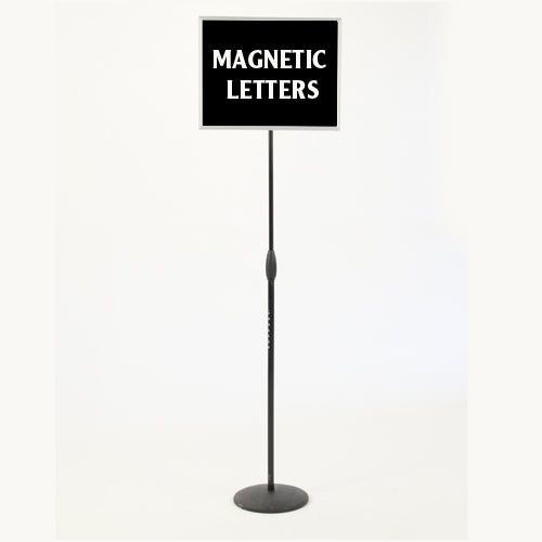 Adjustable Pedestal Magnetic Letter Board 20x16