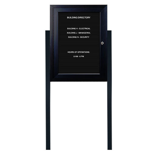 Free Standing Pedestal Base Letterboard