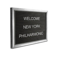 18x18 Changeable Letter Board Upscale Hospitality Wall Displays