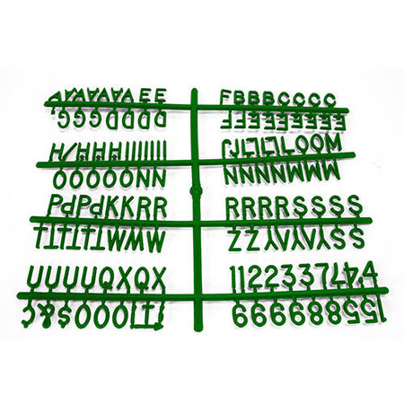 thumbnail image 2 of Quartet White Plastic Letter Sets - 300 Piece Pin-Back Characters For Bulletin Boards & Signs 2 of 10