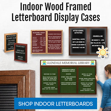 Largest Selection of Changeable Letter Boards