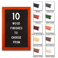 #361 Wood Frame Style in 10 Popular Wood Frame Finishes