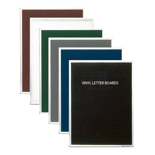 6 VINYL LETTER BOARD COLORS (BLACK, GREY, HUNTER GREEN, BARCELONA BLUE, BURGUNDY, WHITE)