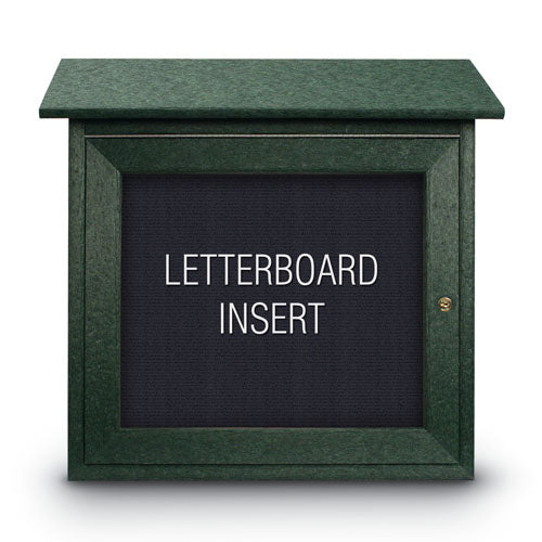 Outdoor MINI Message Center Letter Board 18x18 (Shown in Woodland Green)