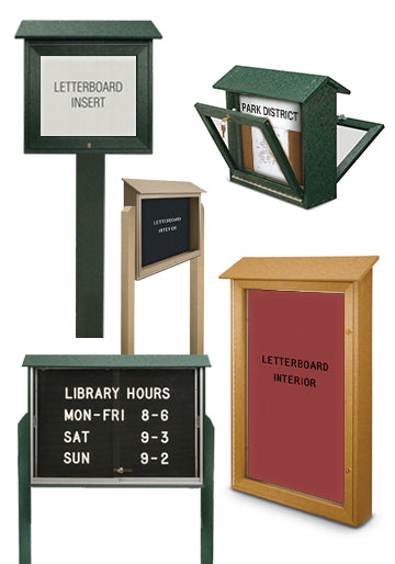 Reader Boards and Marquee Signs - Enclosed Outdoor Letter Boards ...